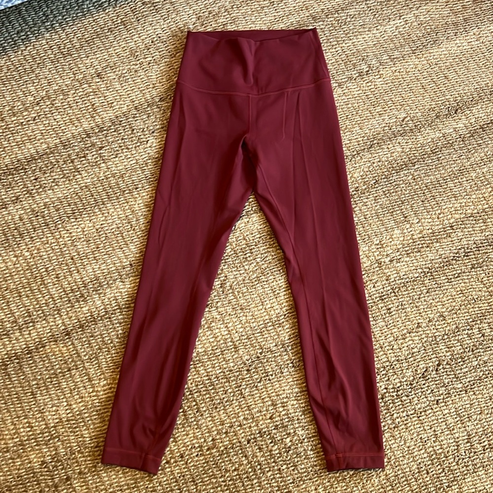 Lululemon Pink Rose Align Leggings